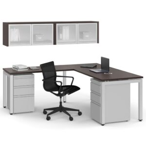 Elements L Shaped Workstation - Package 8C-MO